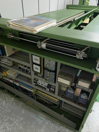 Máquina embolsadora de tejido