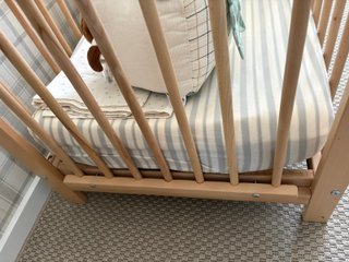 Cuna Cabaña 60x120cm - 2 Alturas