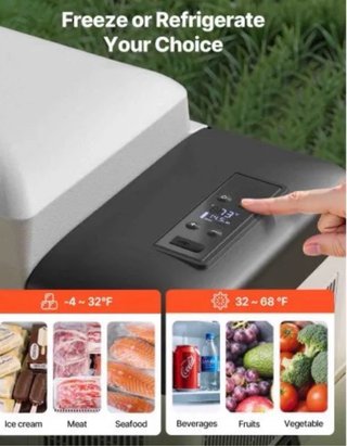 Nevera Portátil Compresor VEVOR 20L