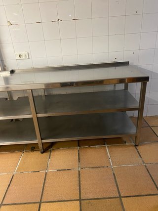 Mesa de trabajo acero inoxidable