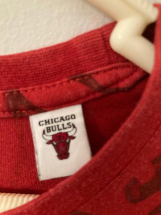 Camiseta Chicago Bulls Vintage Roja