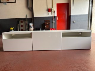 Mueble TV moderno blanco