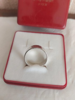 Anillo alianza,plata925m.