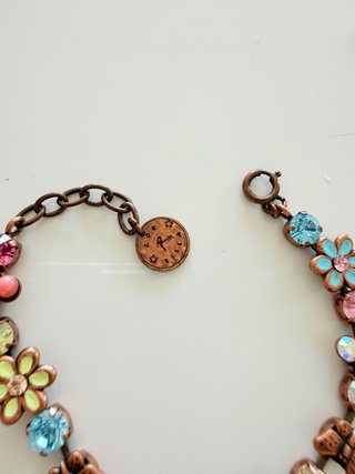 Bracciale Reminiscence con farfalla e fiori