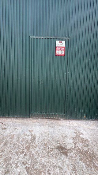 Puertas garaje correderas verdes 346x354