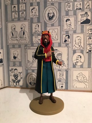 Figura Tintín - Cheikh Bab El-Djah