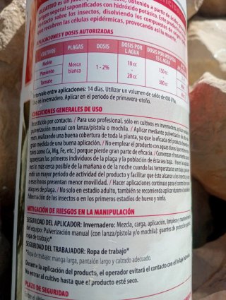 Jabón Potásico 1L Insecticida