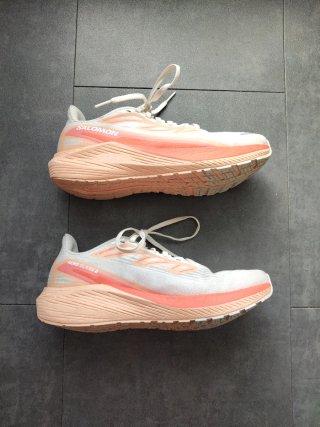 Salomon Zapatillas Running Naranja y Blanco