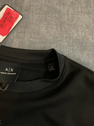 Sudadera Armani Exchange Negra Original
