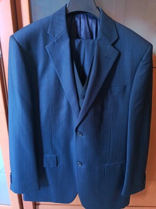 Traje azul Michael Talla 42