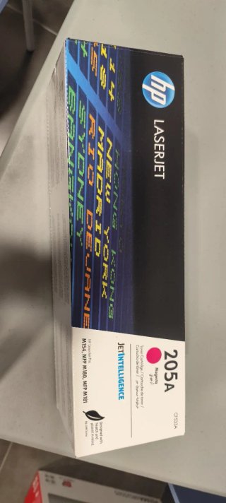 Cartucho Tóner Magenta HP LaserJet 205A
