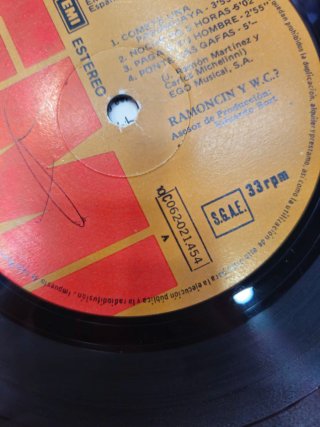 Vinilo Ramoncín y W.C.