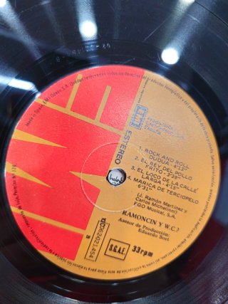 Vinilo Ramoncín y W.C.