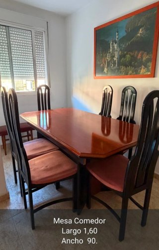 Mesa de comedor con 6 sillas Urge