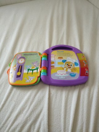 Cancionero Fisher Price, libro interactivo