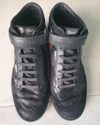 Botines Gucci Negros Multicolor