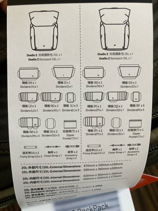 PGYTECH OneGo 2 25L - SIN USO, COMO NUEVA