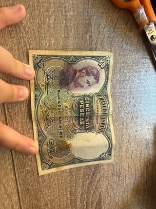 Lote de billetes Pesetas Banco de España 1925