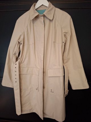 Gabardina ZARA WOMAN forrada beige