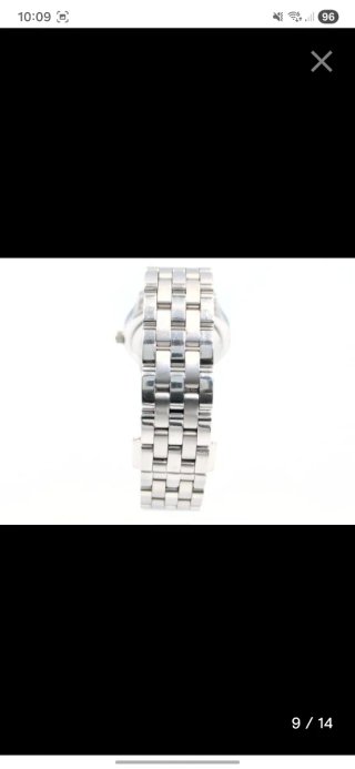 Orologio Gucci Argento e Bianco con Diamanti