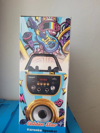 Altavoz Karaoke TRENDIX con 2 Micrófonos