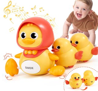 Patos Juguete Gateo Musical Niños 1 Año