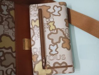 ​Bolso Bandolera TOUS + Cartera a juego (Original)