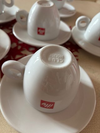 6 Tazze Cappuccino Illy Caffè