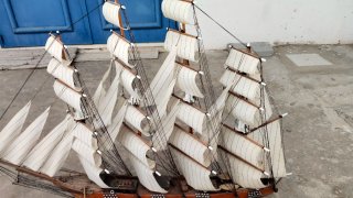 Maqueta Fragata Siglo XVIII