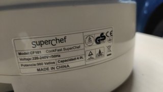 Olla Eléctrica Cook Fast Super Chef