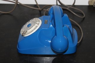 Telefono Sip Verniciato Blu Italia 1960