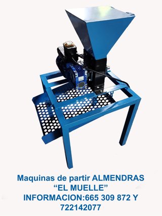 Máquinas para partir almendras