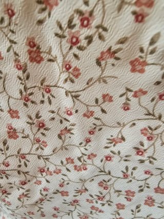 Blusa rosa floral manga larga