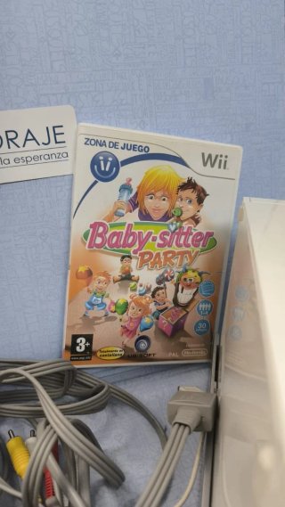 Consola Wii Blanca + 2 Juegos