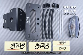 Portamatrícula KAWASAKI KLX 125 DTRACKER 2005 2021