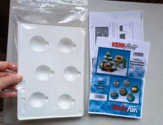 Set 5 stampi plastica creazioni artistiche