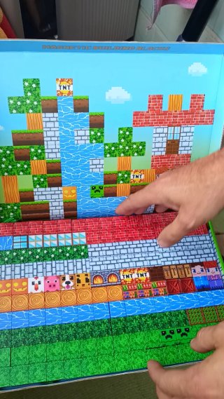 Bloques magnéticos Minecraft A ESTRENAR