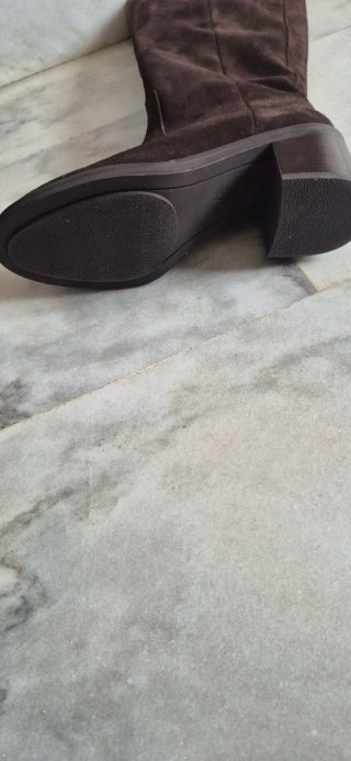 Botas Zara piel marrones nuevas