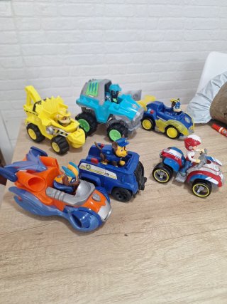 Paw Patrol lote de carritos