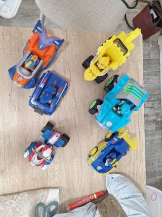 Paw Patrol lote de carritos