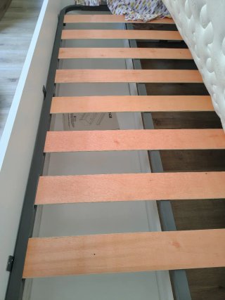 Cama doble con cajón blanca