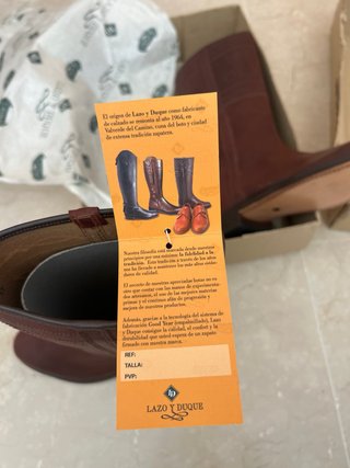 Botas camperas Lazo y Duque marrones