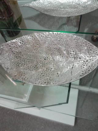 Hoja decorativa, inoxidable,para poner llaves etc