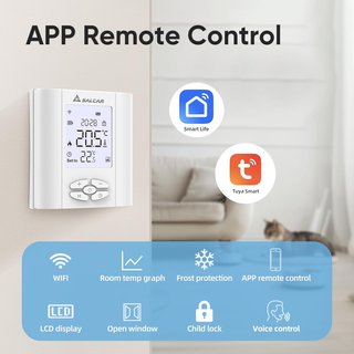 SALCAR - Termostato Conectado WiFi para Caldera