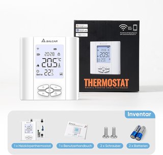 SALCAR - Termostato Conectado WiFi para Caldera