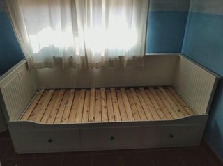 Cama nido Ikea Hemnes blanca