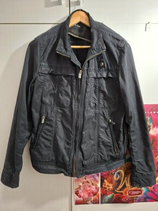 Chaqueta Massimo Dutti Negra Talla M