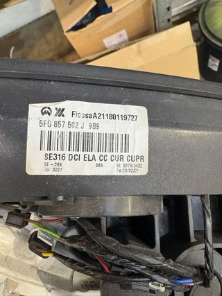 Retrovisor Derecho Cupra Formentor