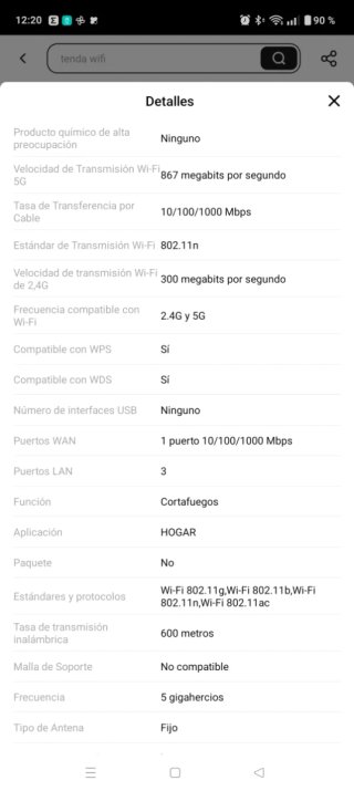 Router Tenda AC11 AC1200