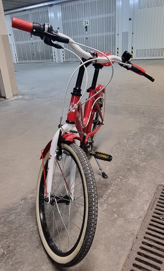 Bicicletta Bambina 20 Minnie Mouse Rossa
